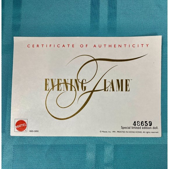 Barbie doll, NWT, Evening Flame, Special Edition, Barbie #48659, beautiful - Picture 5 of 12